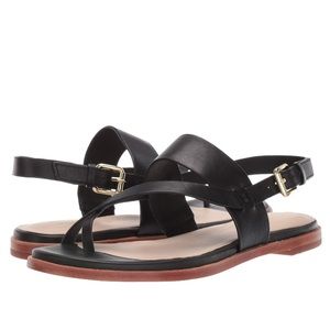 Cole Haan flat leather sandals